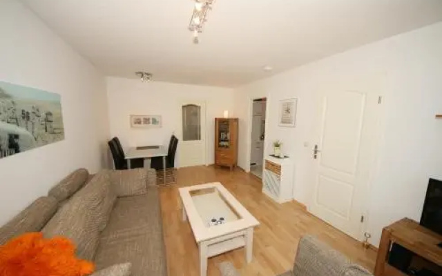 Ferienwohnung Strandkieker mit Balkon