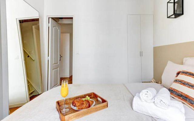 Modern 1BR For 4 By Centre Pompidou