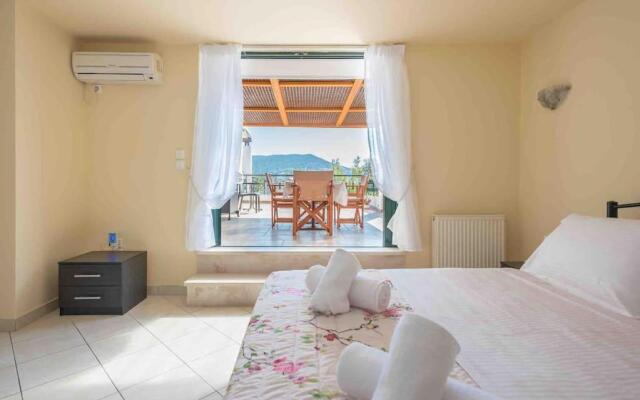 Saronis seaview 2bdr residence 500m from the beach
