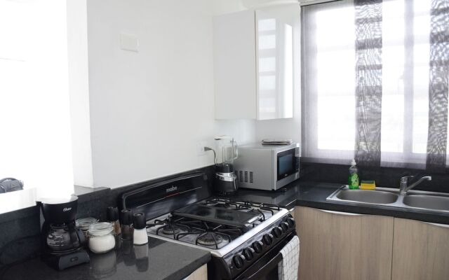 Two Bedrooms Apt Los Prados-Terrace-Gym