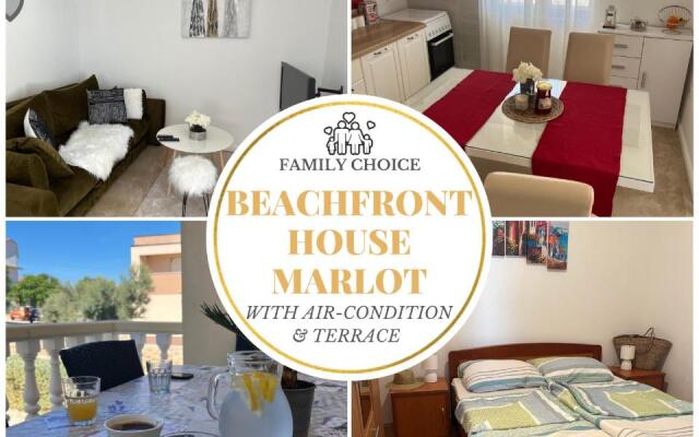 Beachfront House Marlot