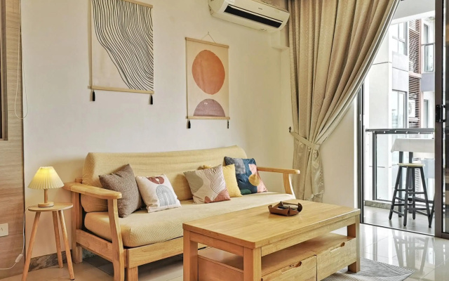 Minimalism Geometric Style 1bedroom R&F Mall