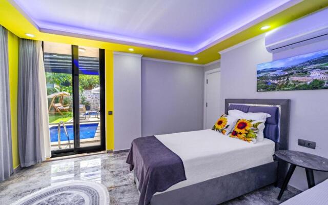 Luxury Duplex Villa With 2 Pools in Kas