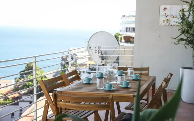 Una terrazza sul Golfo di Napoli