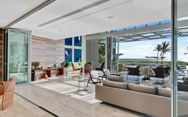 Architectural Oceanfront Masterpiece w Pool