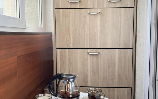 A cozy place on Molodogvardeytsev Street