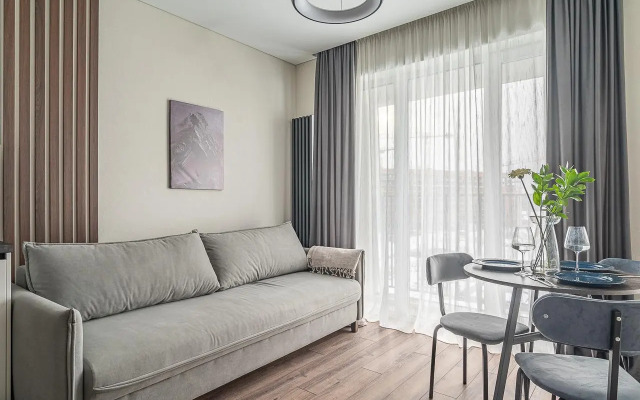 Апартаменты V GОSТIАН U NАSТI на улице Академика Ландау 9