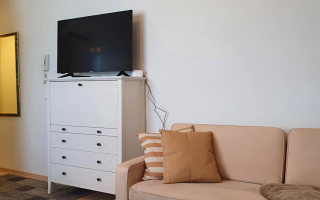 Moderni, viihtyisä pikkukaksio saunalla