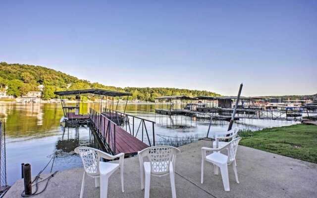 Boat Dock, Game Room: Lakefront Sunrise Beach Home