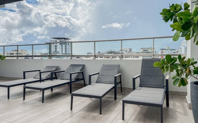 Goistay Elegant Refugio Caribeño 1br Gym Pool Naco