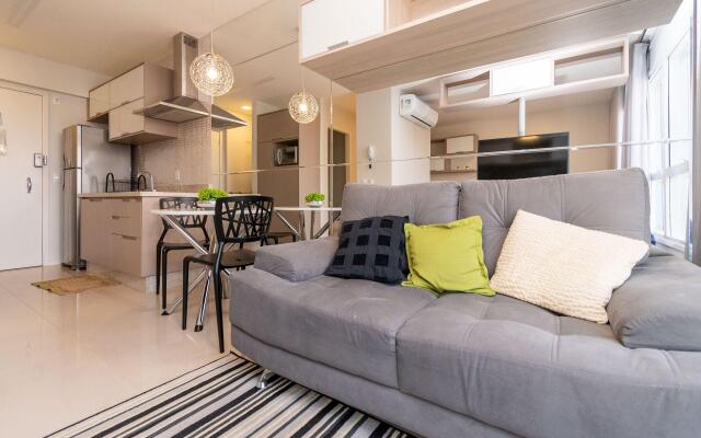 Flat no Ed Metropolitan no Jardim Goiás - MS902O