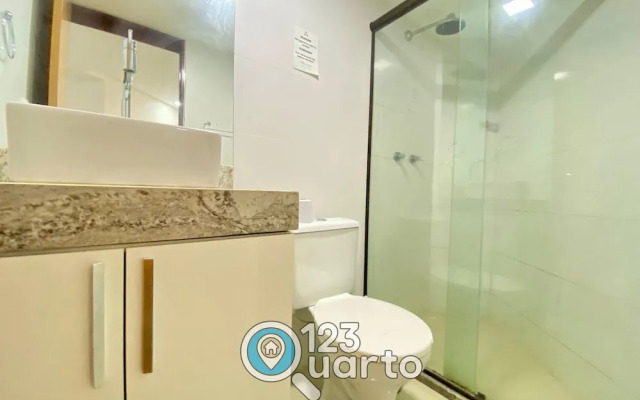 Gold Flat Cabo Branco by 123Quarto Hospedagem