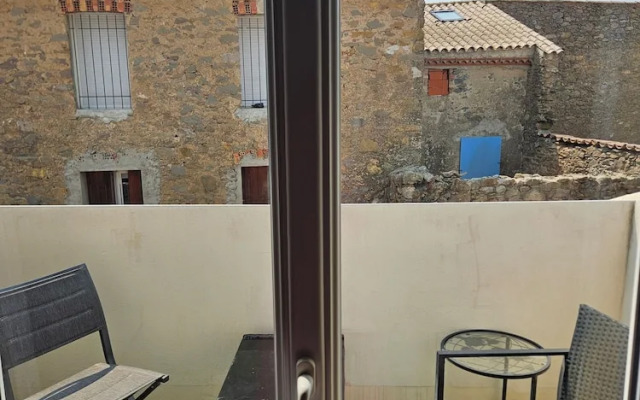 Chambre 2 lit simple avec balcon