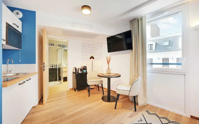 Cosy Studio With Rooftop and A/C - 2P - Vanves