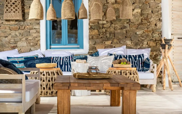 Karkos Beachfront Villa  Private pool