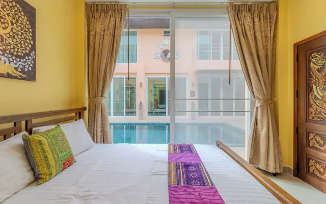 3BR Villa Pool Garden Near Beach V225