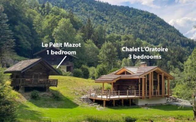 Chalet L'Oratoire with huge garden