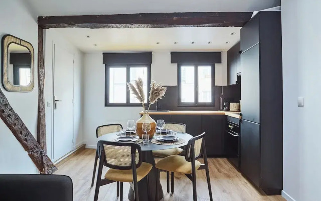 Apartment AC 2 Bedrooms Le Marais Beaubourg