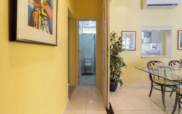 Conforto a 4min da Praia do Leblon-AP801