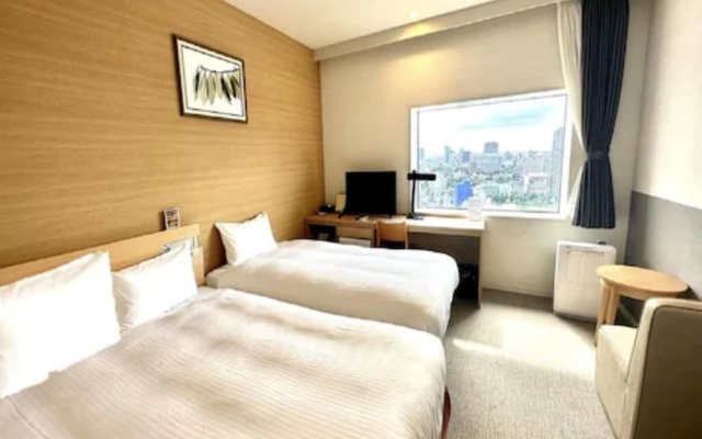 Economy Twin room with Tokyo City View (트윈 침대 2개) 사진 1
