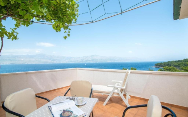 Apartment Annie - sea view : A1 Postira, Island Brac