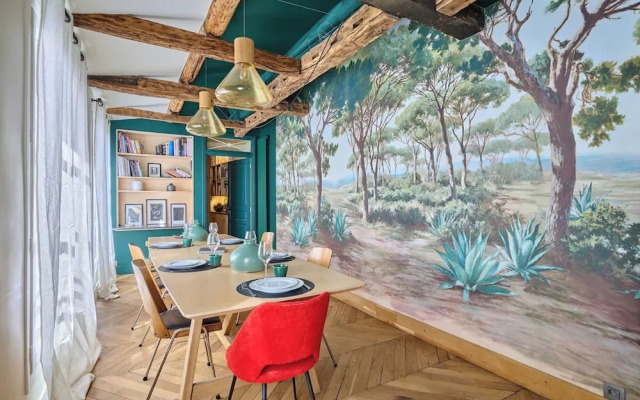 Wonderful Apartment Terrace Center of Paris