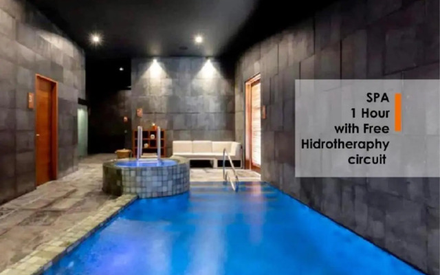 Modern studio spa & gym at Central Park Tulum