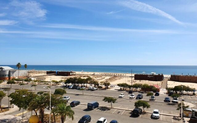 Apartment With one Bedroom in Monte Gordo, With Wonderful sea View, Terrace and Wifi - 200 m From the Beach