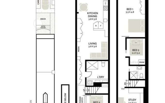 Spacious Modern Terrace House With Free Parking