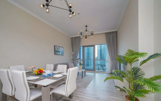 Chic Marina View Living in a Two Bedroom