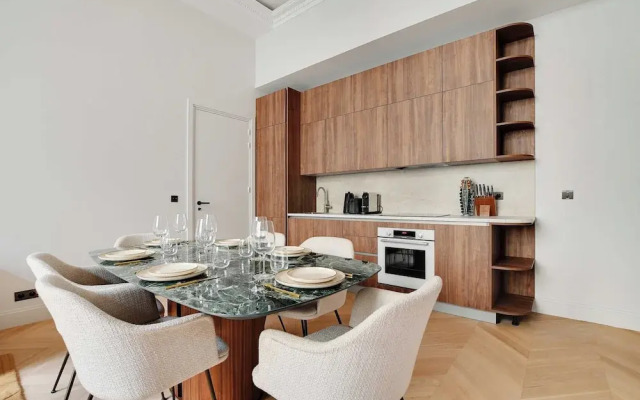 Sleek Apartment - 2bd/ 4P - Champs Elysees