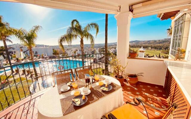 Luxury Puebla Aida Apartment with Golf View