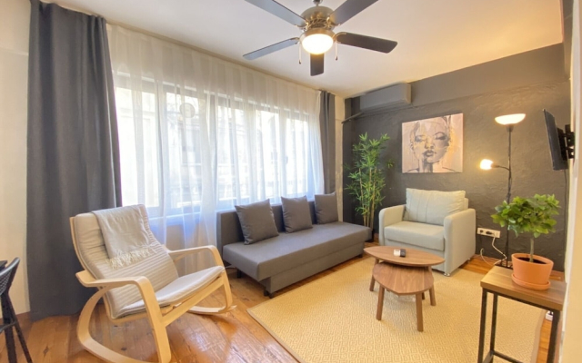 Chic Flat With Balcony In The Heart Of Beyoglu