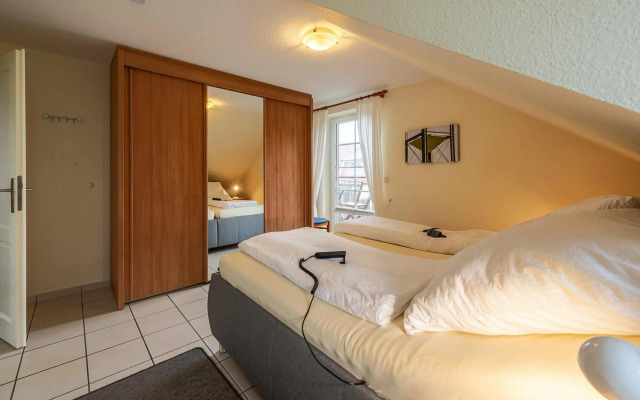 Apartment in Friedrichskoog-Spitz with a balcony