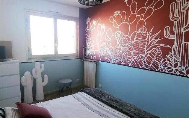 Joli appartement 3 pièces à 10 minutes de la plage