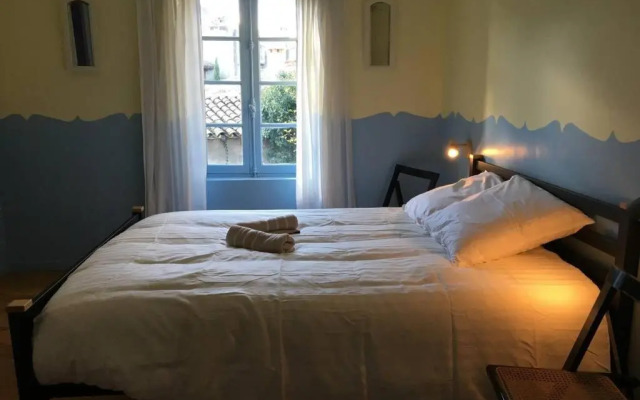 Romantic house - entrance to the medieval castle