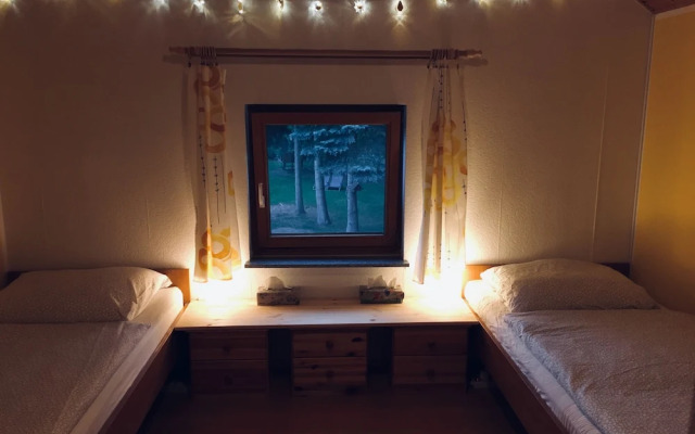 Ferienhaus Mirow-Lärz - Kamin Wald Ruhe