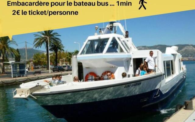 # Golden Nest #6/8 pers # Toulon CENTRE # WIFI