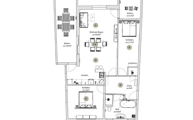 Pineapple Apartments Dresden Zwinger III