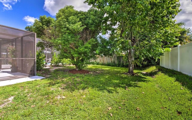 Bright Sebastian Home w/ Pool ~ 7 Mi to Beach!