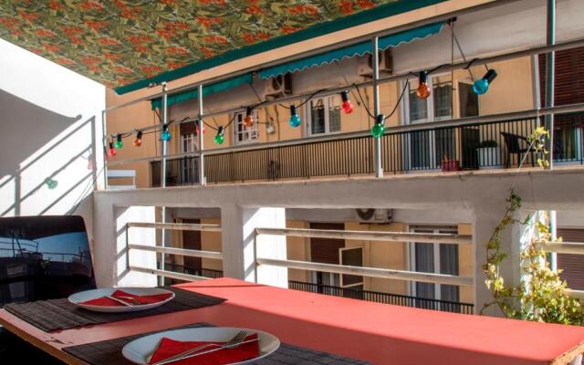 5th floor apartment with balcony