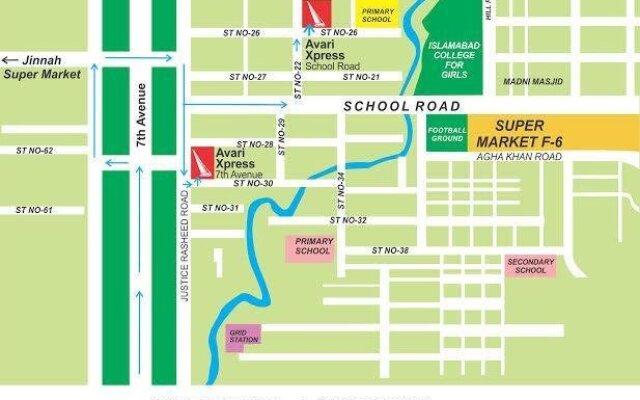 Avari Xpress Residence School Road