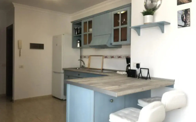 Penthouse with terrace. Mountain and sea views