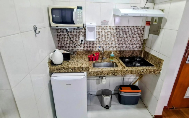 Flat Pasárgada 906, Free Bikes, pé na praia