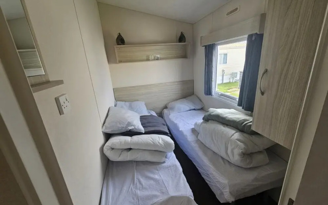 Ruby a Modern Caravan in Rhyl