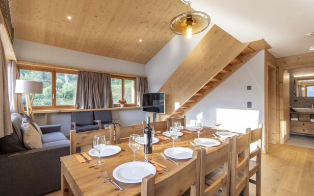 Swisspeak Resorts4 pi ces Duplex sup del Vercorin – Guest Rooms – Chalais