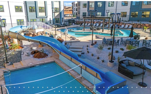 Luxury Oasis Water Park Priv Roof Tub