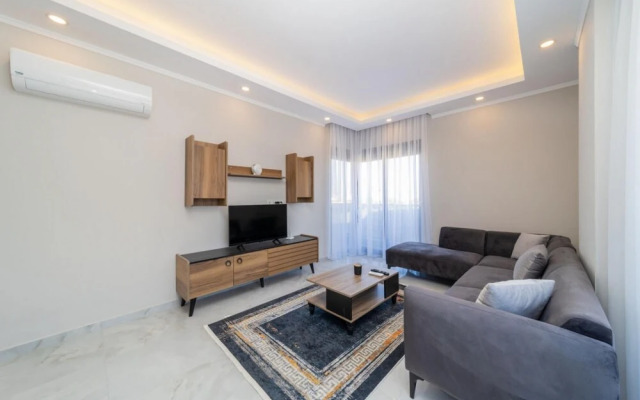 Flat With Shared Pool Hammam and Sauna in Alanya