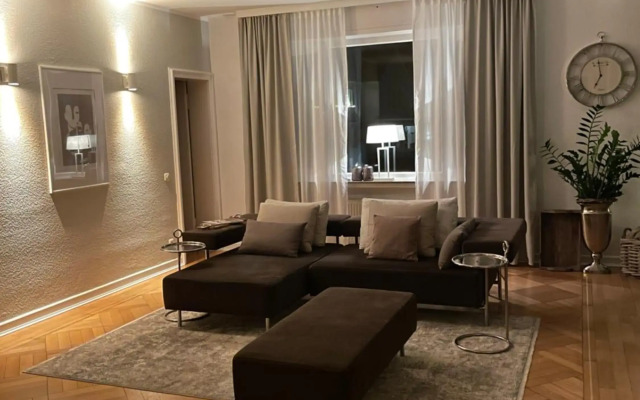 Idyllische Stadtwohnung im Grünen