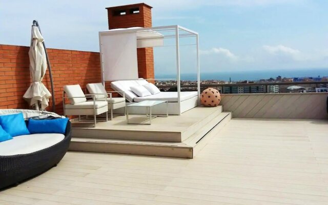 Villa with 4 Bedrooms in Badalona, with Wonderful Sea View, Private Pool, Furnished Terrace - 3 Km From the Beach